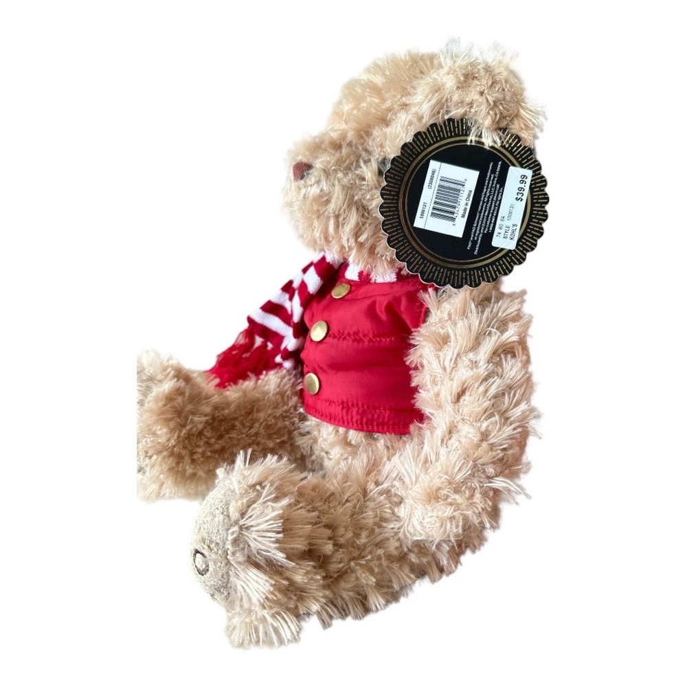 Fao Schwarz 12-inch Anniversary Bear Toy Plush - Picture 4 of 6